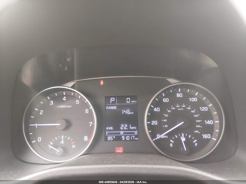 2017 Hyundai Elantra VIN KMHD84LF5HU060258 IAAI salvage auction — LEFT SIDE, Original (Texas), sold $4,800 on 2026-07-07 (photo 7)