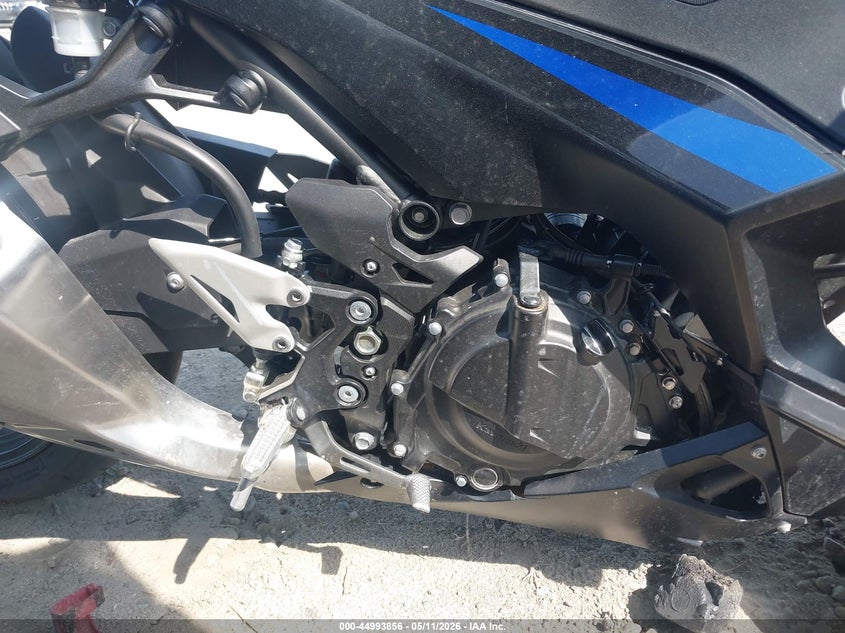 2025 Kawasaki Ninja VIN ML5EXGJ12SDA60145 IAAI salvage auction — FRONT END, Salvage (Georgia), sold $425 on 2026-07-14 (photo 8)