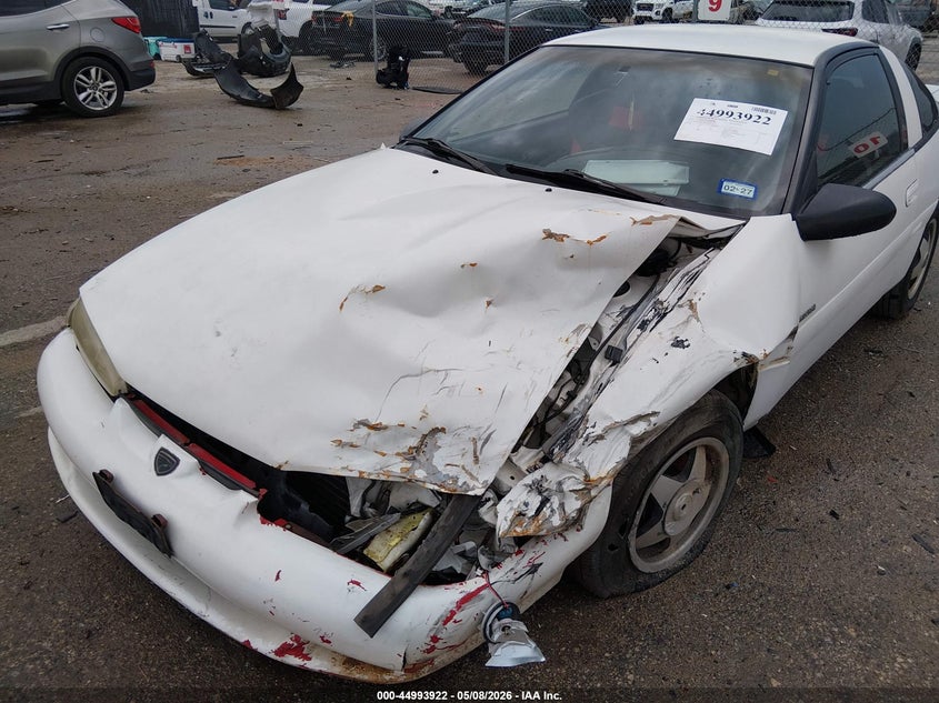 1993 Mitsubishi ECLIPSE VIN 4A3CF34B5PE026225 IAAI salvage auction — LEFT FRONT, Salvage (Texas), sold $200 on 2026-07-07 (photo 6)