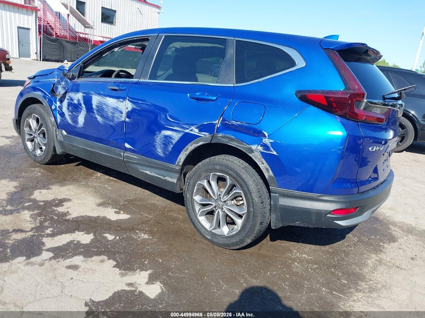 2021 Honda Cr-v VIN 7FARW2H53ME017002 IAAI salvage auction — SIDE, Salvage - Greater Than 75% (Maryland), sold $9,600 on 2026-07-08 (photo 3)