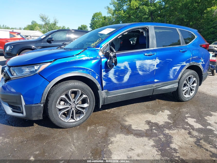 2021 Honda Cr-v VIN 7FARW2H53ME017002 IAAI salvage auction — SIDE, Salvage - Greater Than 75% (Maryland), sold $9,600 on 2026-07-08 (photo 6)