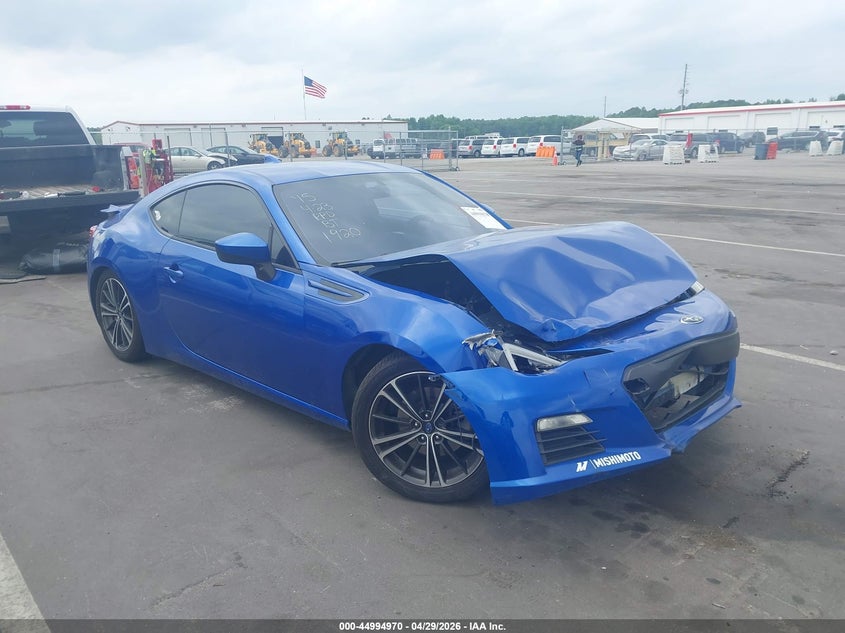 2015 Subaru Brz VIN JF1ZCAB14F9601920 IAAI salvage auction — FRONT & REAR, Wait Title, sold $25 on 2026-07-29 (photo 1)
