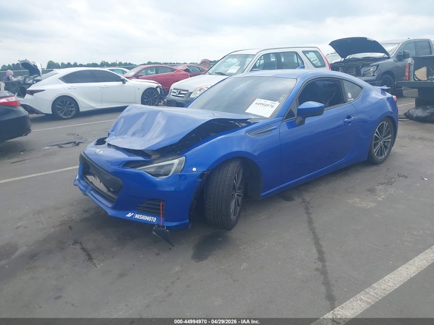2015 Subaru Brz VIN JF1ZCAB14F9601920 IAAI salvage auction — FRONT & REAR, Wait Title, sold $25 on 2026-07-29 (photo 2)