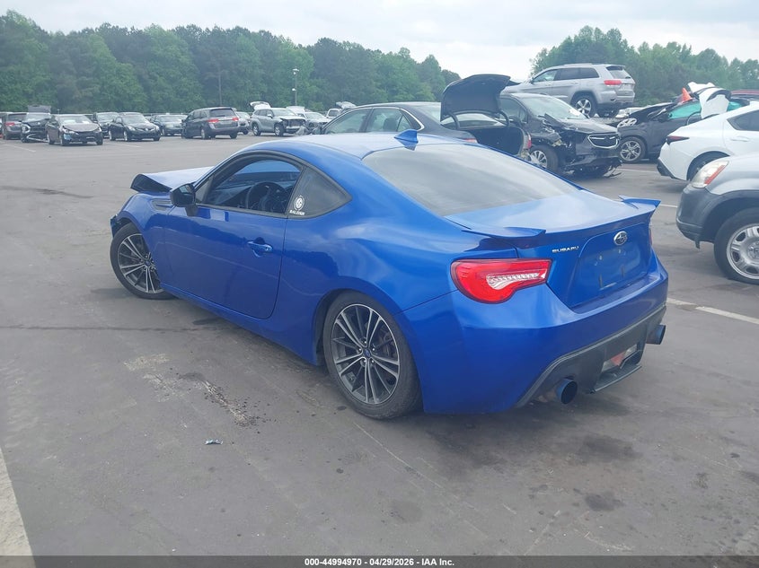 2015 Subaru Brz VIN JF1ZCAB14F9601920 IAAI salvage auction — FRONT & REAR, Wait Title, sold $25 on 2026-07-29 (photo 3)