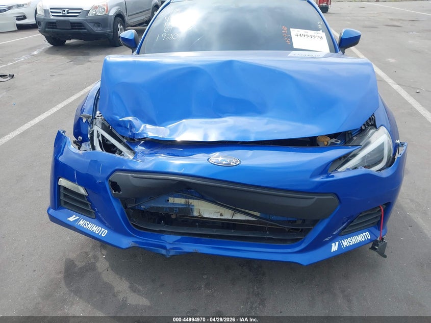 2015 Subaru Brz VIN JF1ZCAB14F9601920 IAAI salvage auction — FRONT & REAR, Wait Title, sold $25 on 2026-07-29 (photo 6)