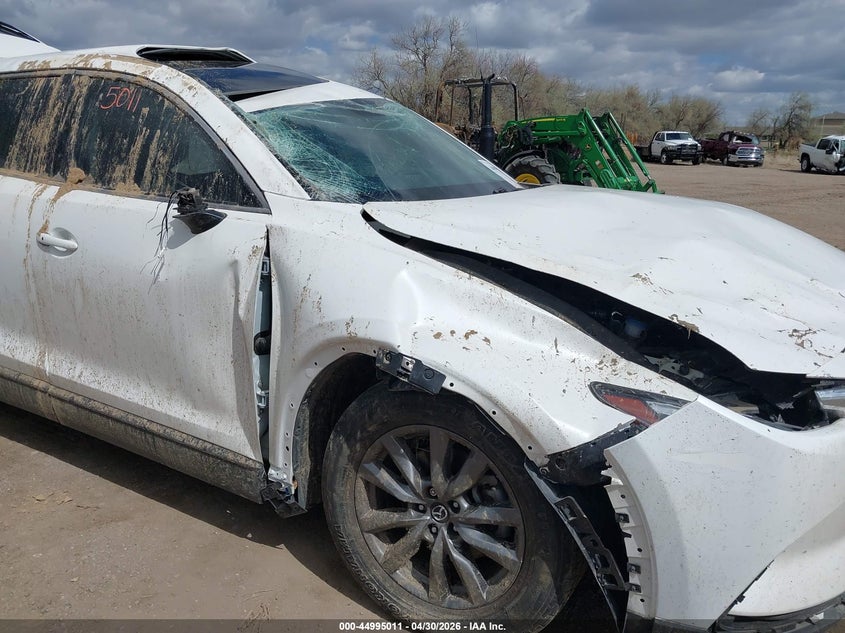 2023 Mazda Cx-9 VIN JM3TCBCY9P0649945 IAAI salvage auction — ROLLOVER, Salvage (Utah), sold $25 on 2026-07-29 (photo 6)