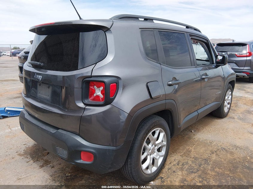 2017 Jeep Renegade VIN ZACCJABB5HPE58590 IAAI salvage auction — LEFT FRONT, Salvage (Texas), sold $2,125 on 2026-07-15 (photo 4)
