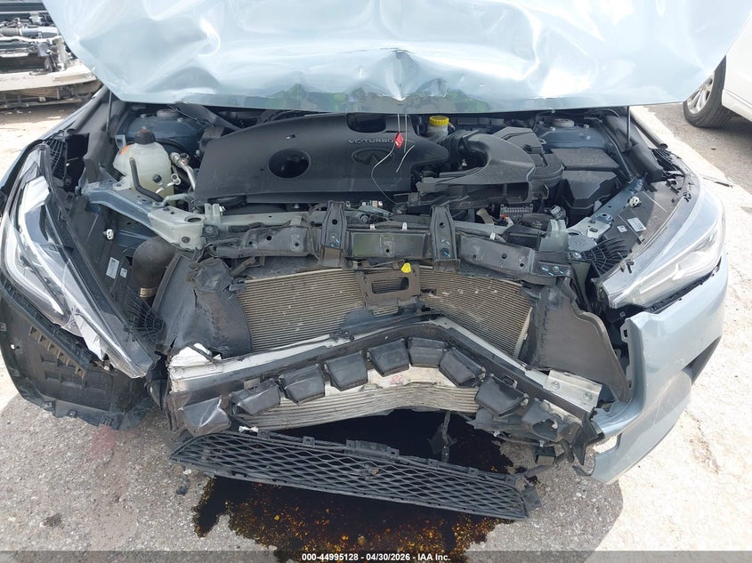 2022 Infiniti Qx50 VIN 3PCAJ5BA9NF122269 IAAI salvage auction — FRONT END, Original (Texas), sold $3,175 on 2026-07-08 (photo 6)