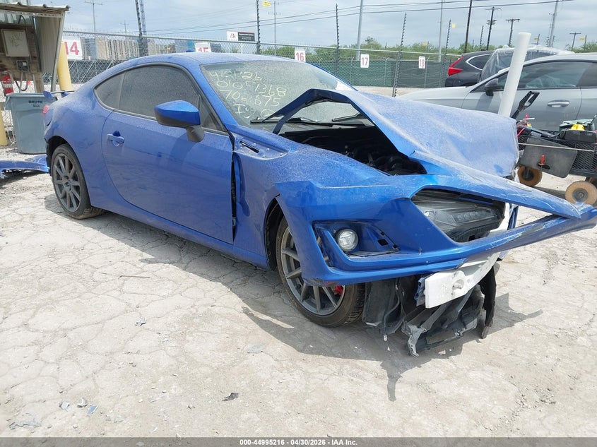 2020 Subaru Brz VIN JF1ZCAC14L9702675 IAAI salvage auction — FRONT & REAR, Salvage (Texas), sold $3,600 on 2026-07-13 (photo 1)