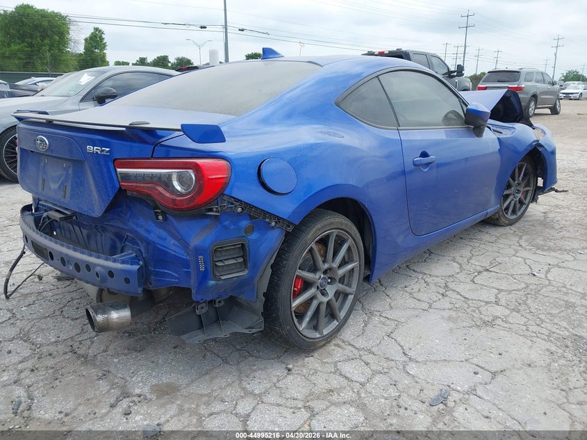 2020 Subaru Brz VIN JF1ZCAC14L9702675 IAAI salvage auction — FRONT & REAR, Salvage (Texas), sold $3,600 on 2026-07-13 (photo 4)