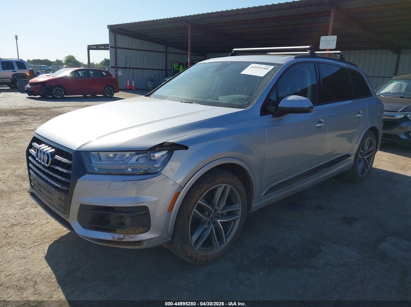 2018 Audi Q7 VIN WA1VABF73JD010304 IAAI salvage auction — RIGHT FRONT, Salvage (California), sold $6,900 on 2026-07-30 (photo 2)
