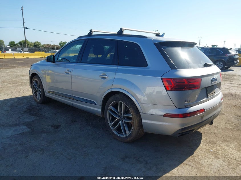 2018 Audi Q7 VIN WA1VABF73JD010304 IAAI salvage auction — RIGHT FRONT, Salvage (California), sold $6,900 on 2026-07-30 (photo 3)