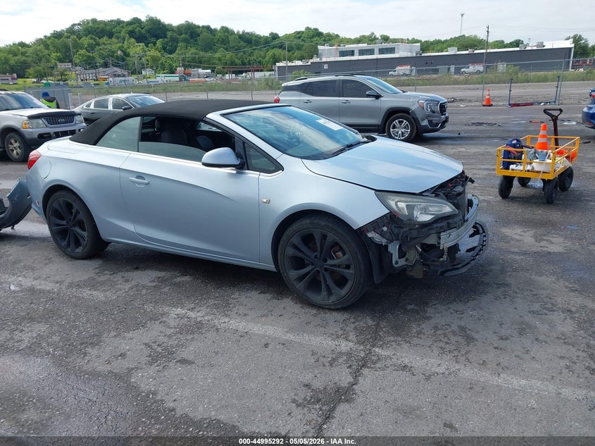2016 Buick Cascada VIN W04WT3N5XGG038161 IAAI salvage auction — FRONT END, Salvage (Illinois), sold $925 on 2026-07-21 (photo 1)