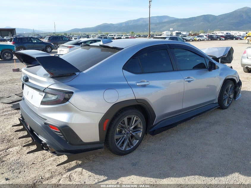 2023 Subaru Wrx VIN JF1VBAB6XP8810499 IAAI salvage auction — RIGHT FRONT, Wait Title, sold $5,950 on 2026-07-15 (photo 4)
