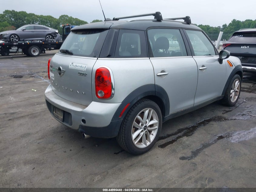 2014 Mini Countryman VIN WMWZB3C54EWR38868 IAAI salvage auction — NORMAL WEAR, Parts Only - Bill Of Sale (North Carolina), sold $400 on 2026-07-16 (photo 4)