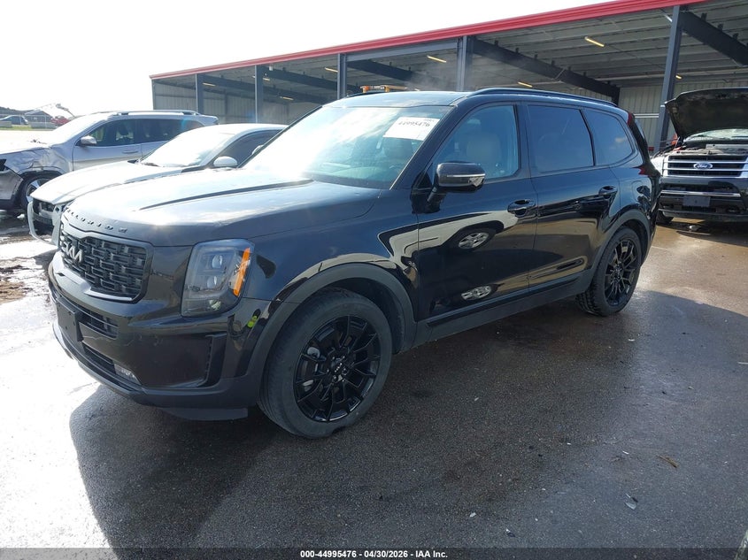 2022 Kia Telluride VIN 5XYP5DHC8NG270875 IAAI salvage auction — HAIL, Salvage (Iowa), sold $14,000 on 2026-07-09 (photo 2)