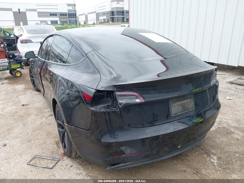 2021 Tesla Model 3 VIN 5YJ3E1EC5MF926084 IAAI salvage auction — FRONT END, Original (Texas), sold $8,100 on 2026-07-08 (photo 3)