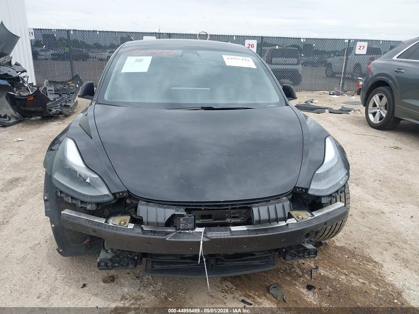 2021 Tesla Model 3 VIN 5YJ3E1EC5MF926084 IAAI salvage auction — FRONT END, Original (Texas), sold $8,100 on 2026-07-08 (photo 6)