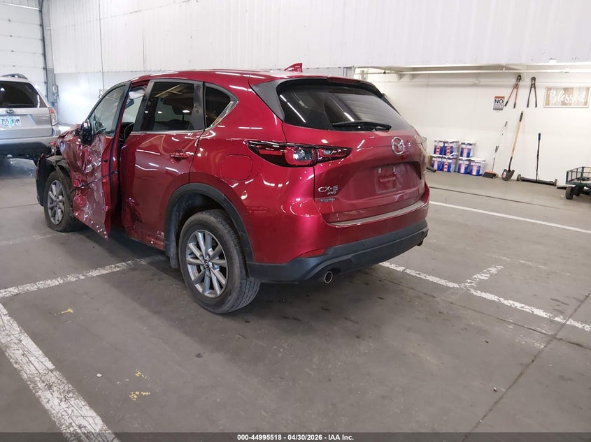 2023 Mazda Cx-5 VIN JM3KFBBM9P0216417 IAAI salvage auction — LEFT FRONT, Salvage (Oregon), sold $5,400 on 2026-07-09 (photo 3)