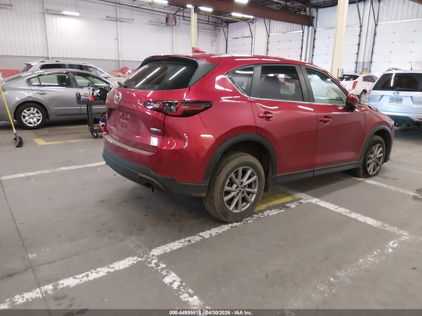 2023 Mazda Cx-5 VIN JM3KFBBM9P0216417 IAAI salvage auction — LEFT FRONT, Salvage (Oregon), sold $5,400 on 2026-07-09 (photo 4)