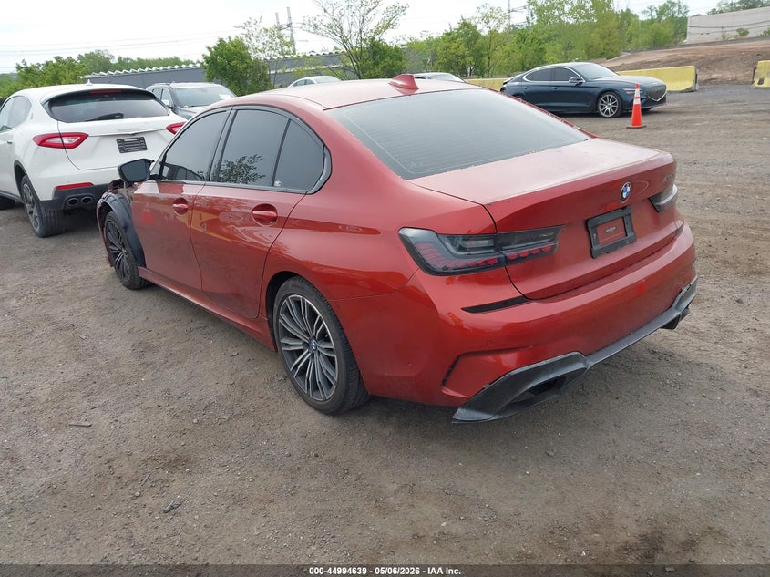 2020 BMW 3er VIN WBA5U9C06LFH60199 IAAI salvage auction — LEFT & RIGHT, Mv-907A (New York), sold $14,775 on 2026-07-14 (photo 3)