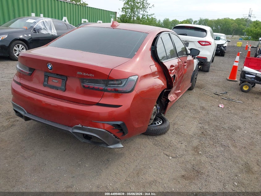 2020 BMW 3er VIN WBA5U9C06LFH60199 IAAI salvage auction — LEFT & RIGHT, Mv-907A (New York), sold $14,775 on 2026-07-14 (photo 4)