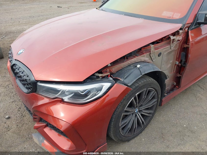 2020 BMW 3er VIN WBA5U9C06LFH60199 IAAI salvage auction — LEFT & RIGHT, Mv-907A (New York), sold $14,775 on 2026-07-14 (photo 6)