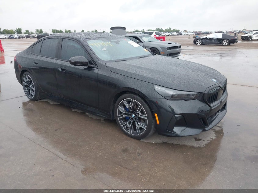 2025 BMW I5 VIN WBY33FK01SCT72824 IAAI salvage auction — SIDE, Original (Texas), sold $20,900 on 2026-07-29 (photo 1)
