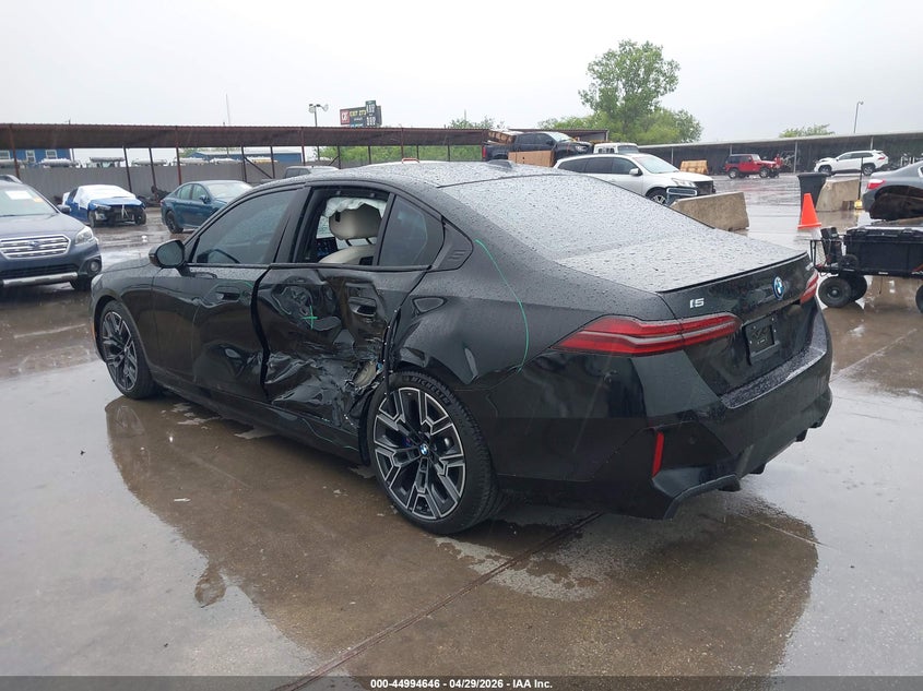2025 BMW I5 VIN WBY33FK01SCT72824 IAAI salvage auction — SIDE, Original (Texas), sold $20,900 on 2026-07-29 (photo 3)