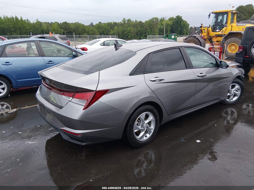 2021 Hyundai Elantra VIN KMHLL4AG3MU196386 IAAI salvage auction — FRONT END, Wait Title, sold $2,550 on 2026-07-15 (photo 4)