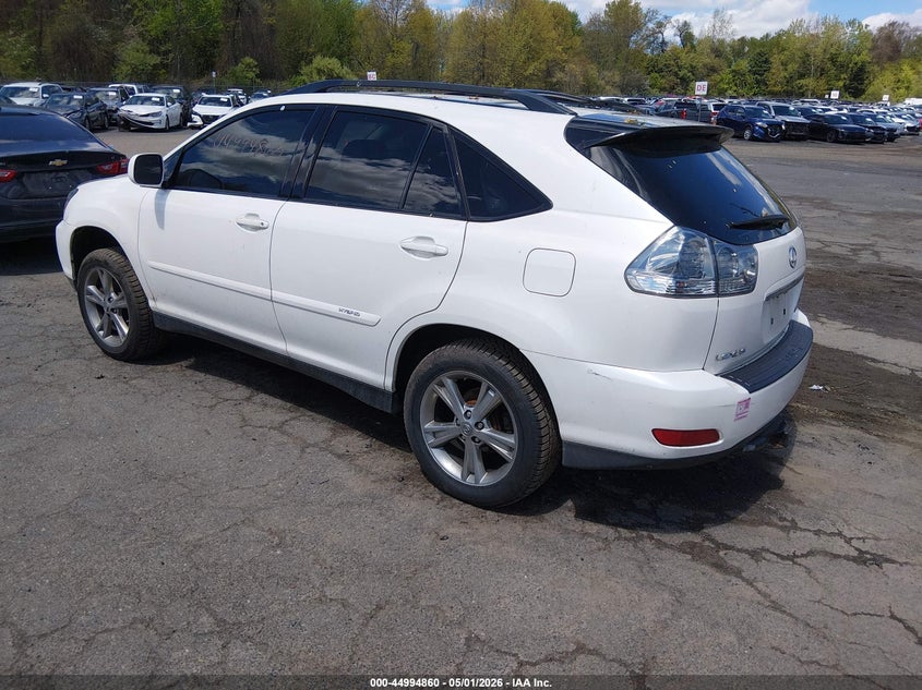 2007 Lexus Rx 400h VIN JTJHW31U772024957 IAAI salvage auction — REAR END, Salvage (Connecticut), sold $525 on 2026-07-30 (photo 3)