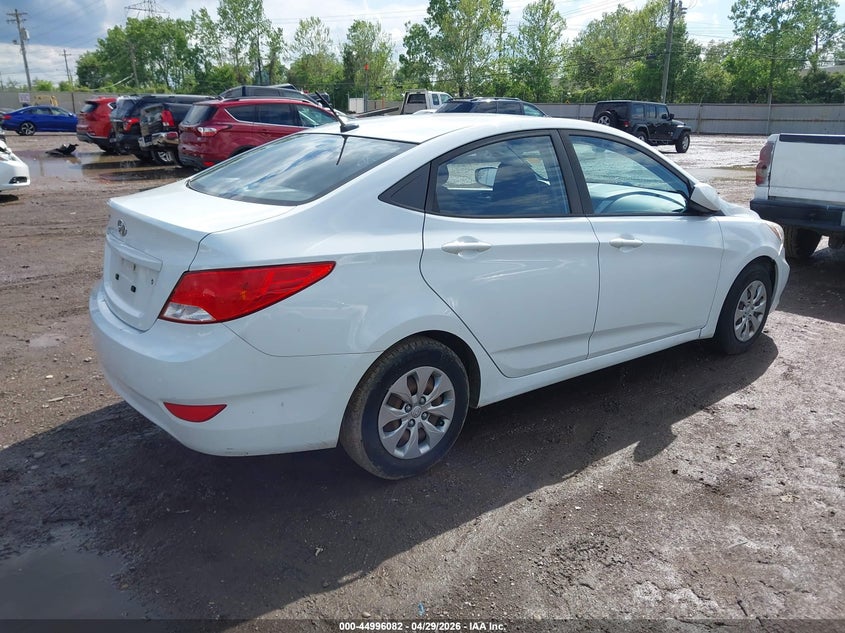 2016 Hyundai Accent VIN KMHCT4AE8GU114512 IAAI salvage auction — NORMAL WEAR, Salvage (Texas), sold $350 on 2026-07-23 (photo 4)
