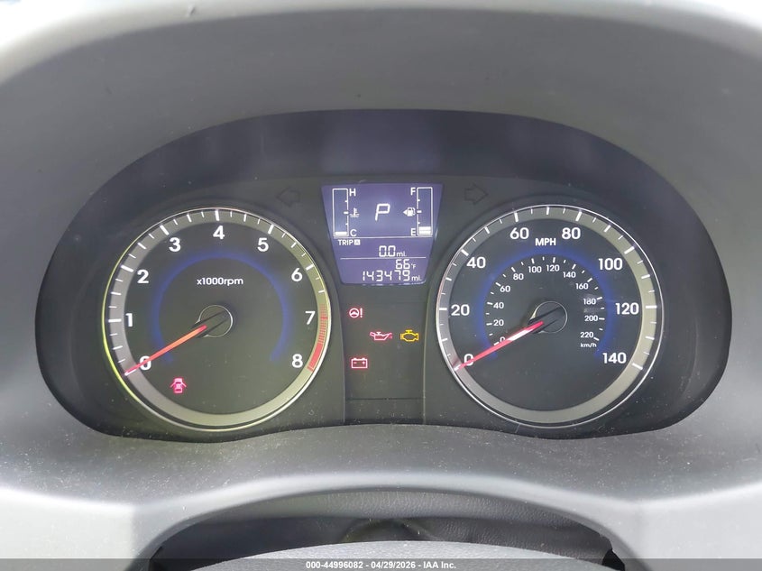 2016 Hyundai Accent VIN KMHCT4AE8GU114512 IAAI salvage auction — NORMAL WEAR, Salvage (Texas), sold $350 on 2026-07-23 (photo 7)