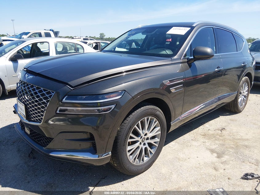 2024 Genesis Gv80 VIN KMUHBDSB1RU166453 IAAI salvage auction — FRONT END, Salvage Title, sold $9,900 on 2026-09-05 (photo 2)