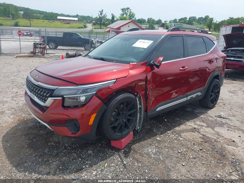 2022 Kia Seltos VIN KNDEUCA25N7292061 IAAI salvage auction — LEFT SIDE, Salvage (Arkansas), sold $3,650 on 2026-07-16 (photo 2)