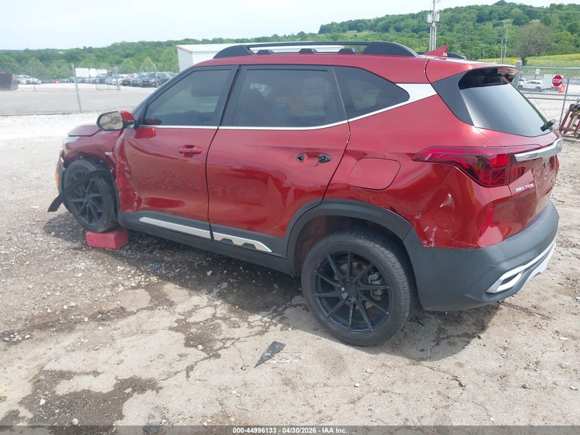 2022 Kia Seltos VIN KNDEUCA25N7292061 IAAI salvage auction — LEFT SIDE, Salvage (Arkansas), sold $3,650 on 2026-07-16 (photo 3)