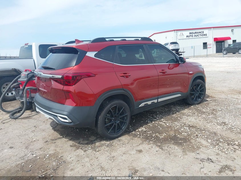 2022 Kia Seltos VIN KNDEUCA25N7292061 IAAI salvage auction — LEFT SIDE, Salvage (Arkansas), sold $3,650 on 2026-07-16 (photo 4)