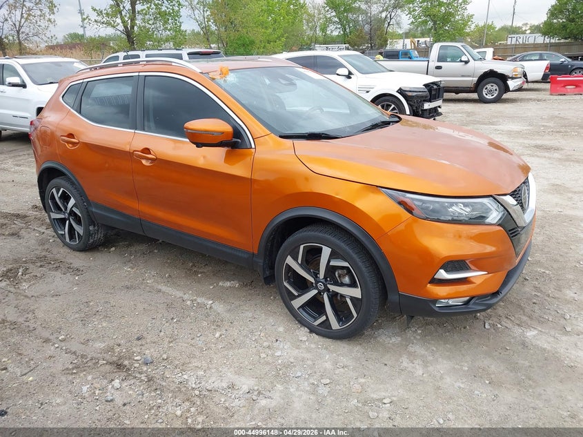2021 Nissan Rogue VIN JN1BJ1CW0MW427843 IAAI salvage auction — HAIL, Salvage Title, sold $8,800 on 2026-07-14 (photo 1)