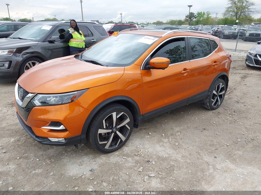 2021 Nissan Rogue VIN JN1BJ1CW0MW427843 IAAI salvage auction — HAIL, Salvage Title, sold $8,800 on 2026-07-14 (photo 2)