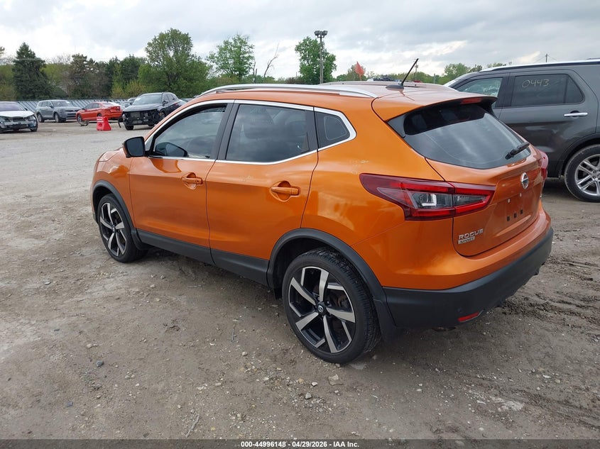 2021 Nissan Rogue VIN JN1BJ1CW0MW427843 IAAI salvage auction — HAIL, Salvage Title, sold $8,800 on 2026-07-14 (photo 3)