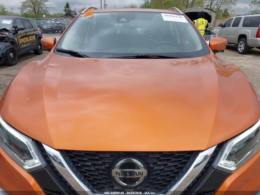 2021 Nissan Rogue VIN JN1BJ1CW0MW427843 IAAI salvage auction — HAIL, Salvage Title, sold $8,800 on 2026-07-14 (photo 6)
