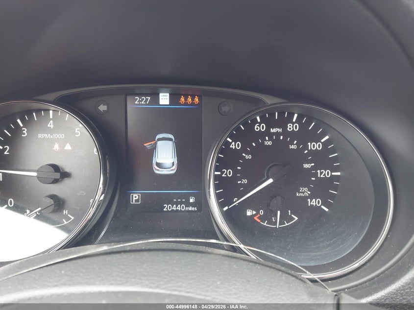 2021 Nissan Rogue VIN JN1BJ1CW0MW427843 IAAI salvage auction — HAIL, Salvage Title, sold $8,800 on 2026-07-14 (photo 7)