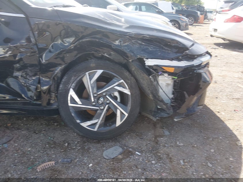 2025 Hyundai Elantra VIN KMHLP4DGXSU013286 IAAI salvage auction — RIGHT SIDE, Salvage (Tennessee), sold $4,700 on 2026-07-30 (photo 6)