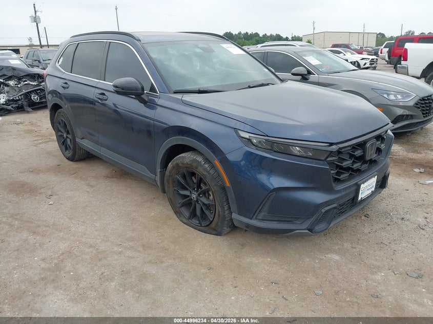 2024 Honda Cr-v VIN 7FARS5H55RE021721 IAAI salvage auction — LEFT REAR, Original (Texas), sold $12,100 on 2026-07-29 (photo 1)