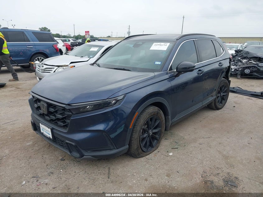 2024 Honda Cr-v VIN 7FARS5H55RE021721 IAAI salvage auction — LEFT REAR, Original (Texas), sold $12,100 on 2026-07-29 (photo 2)