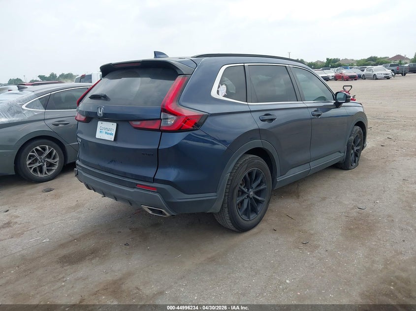 2024 Honda Cr-v VIN 7FARS5H55RE021721 IAAI salvage auction — LEFT REAR, Original (Texas), sold $12,100 on 2026-07-29 (photo 4)