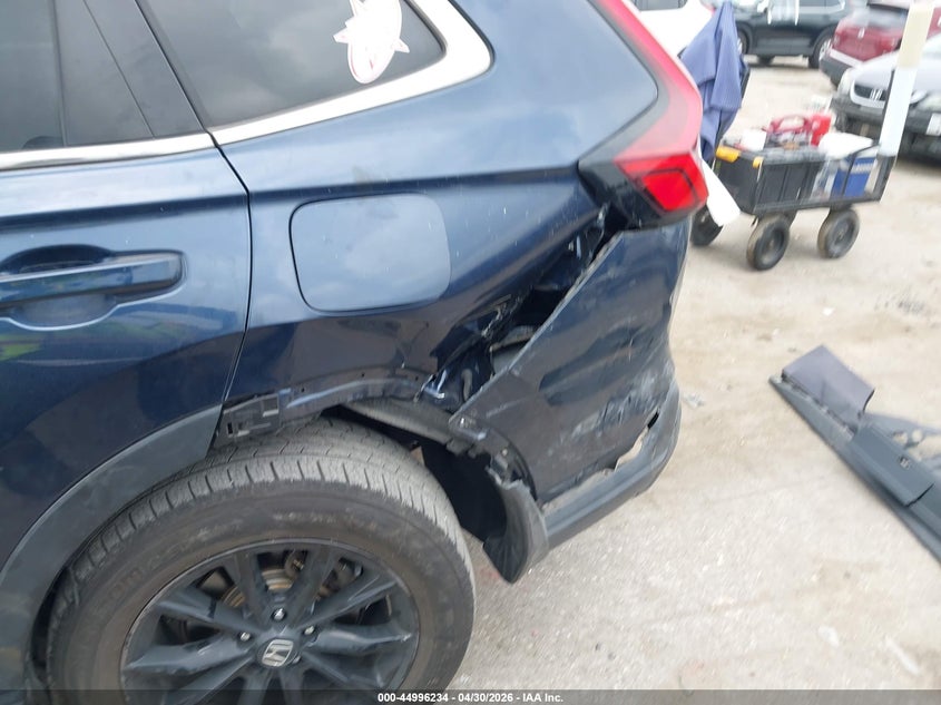 2024 Honda Cr-v VIN 7FARS5H55RE021721 IAAI salvage auction — LEFT REAR, Original (Texas), sold $12,100 on 2026-07-29 (photo 6)