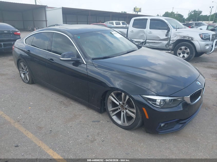 2019 BMW 4er VIN WBA4J1C51KBM12900 IAAI salvage auction — UNKNOWN, Original (Texas), sold $5,350 on 2026-07-17 (photo 1)