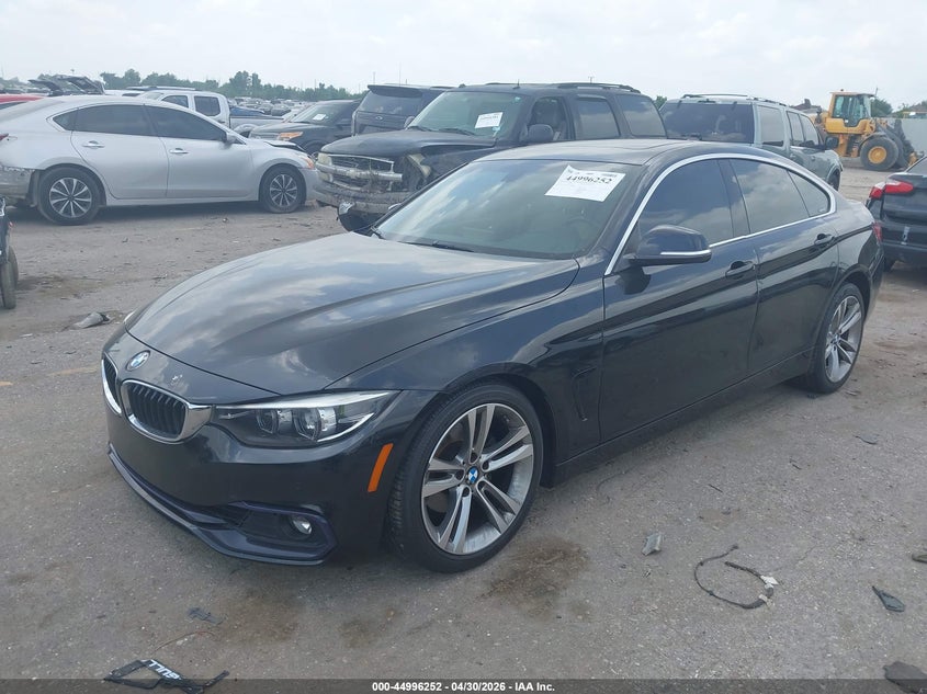 2019 BMW 4er VIN WBA4J1C51KBM12900 IAAI salvage auction — UNKNOWN, Original (Texas), sold $5,350 on 2026-07-17 (photo 2)