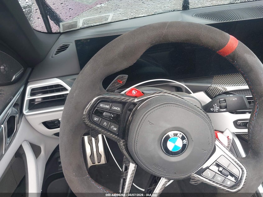 2026 BMW M4 VIN WBS43BA0XTCV94062 IAAI salvage auction — Side, Mv-907A (New York), sold $38,500 on 2026-06-29 (photo 7)